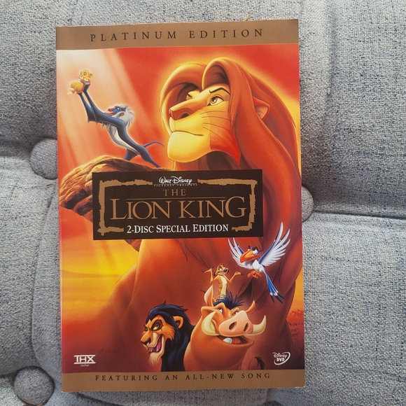 The Lion King Platinum Edition 2 Disc DVD with original inserts, 2003 Re-release - Picture 8 of 16